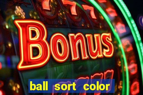 ball sort color water puzzle